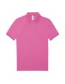 Heren Polo B&C PU424 Lotus Pink